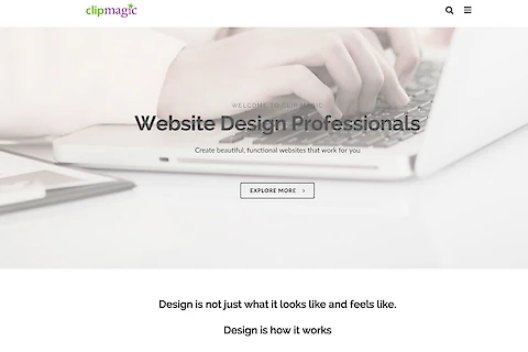 Clip Magic Web Design
